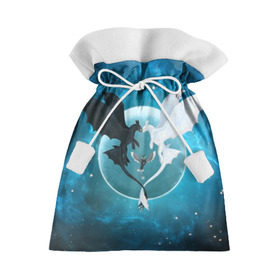 Подарочный 3D мешок с принтом ночная фурия в Ханты-Майнсийске, 100% полиэстер | Размер: 29*39 см | Тематика изображения на принте: how to train your dragon | night fury | астрономия | беззубик | галактика | дракон | звезды | как приручить дракона | космос | ночная фурия