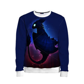 Детский свитшот 3D с принтом Как приручить дракона в Ханты-Майнсийске, 100% полиэстер | свободная посадка, прямой крой, мягкая тканевая резинка на рукавах и понизу свитшота | cartoon | children | dragon | how to train a dragon | детский мультфильм | детям | для детей | дракон | как приручить дракона | мультик | мультфильм