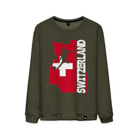 Мужской свитшот хлопок с принтом Швейцария в Ханты-Майнсийске, 100% хлопок |  | coach | football | game | soccer | sport | switzerland | team | вратарь | гол | игра | игрок | кубок | мяч | победа | сборная | соккер | спорт | спортсмен | тренер | флаг | футбол | футболист | чемпион | чемпионат | швейцария