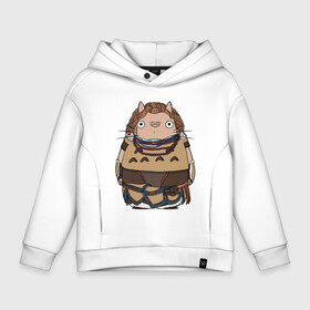 Детское худи Oversize хлопок Totoro Aloy: в Ханты-Майнсийске, френч-терри — 70% хлопок, 30% полиэстер. Мягкий теплый начес внутри —100% хлопок | боковые карманы, эластичные манжеты и нижняя кромка, капюшон на магнитной кнопке | aloy | ghibli | horizon | japan | nature | neigbor | neighbour | totoro | анимация | аниме | гибли | друг | животные | игра | лес | милый | миядзаки | мой сосед тоторо | мульт | мультфильм | природа | сосед | тоторо | хаяо | хорайзон